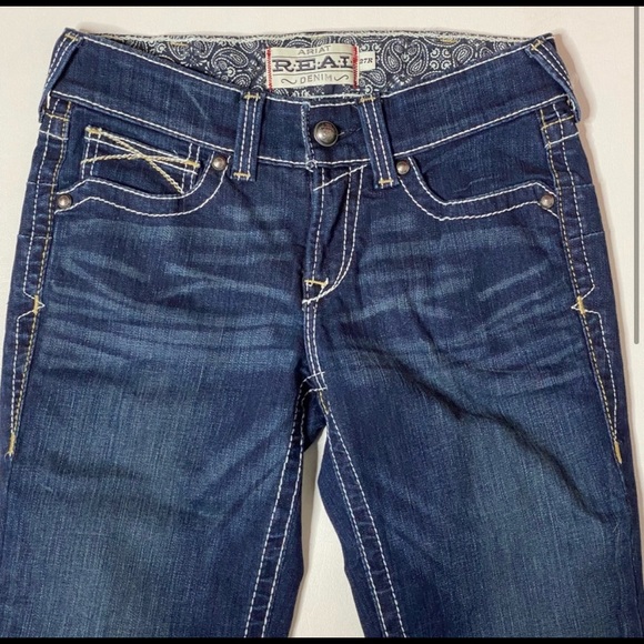 Ariat | REAL Denim Mid Rise Boot Cut Jeans - Picture 5 of 5